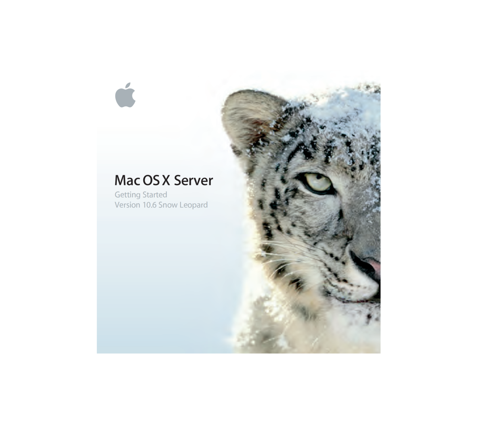 Apple Mac OS X Server Getting Started Version 10.6 Snow Leopard