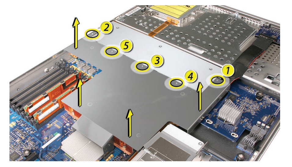 Removing the Installed Drive Interconnect Backplane 